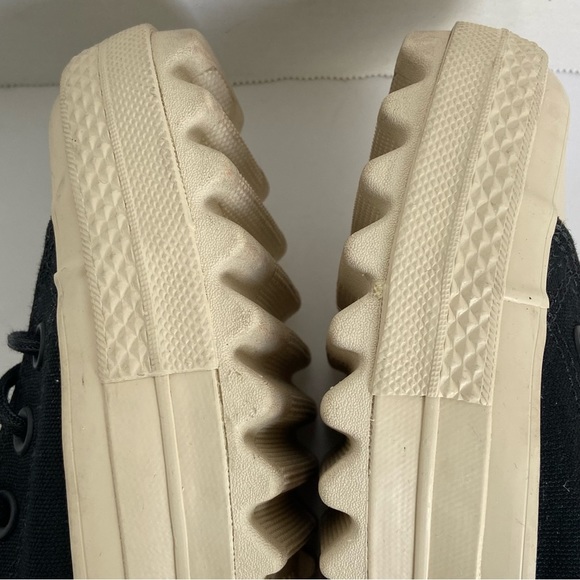 Converse Chuck Taylor All Star Lift Ripple 559860C Women's Black Shoes Size 8.5 - Picture 14 of 15